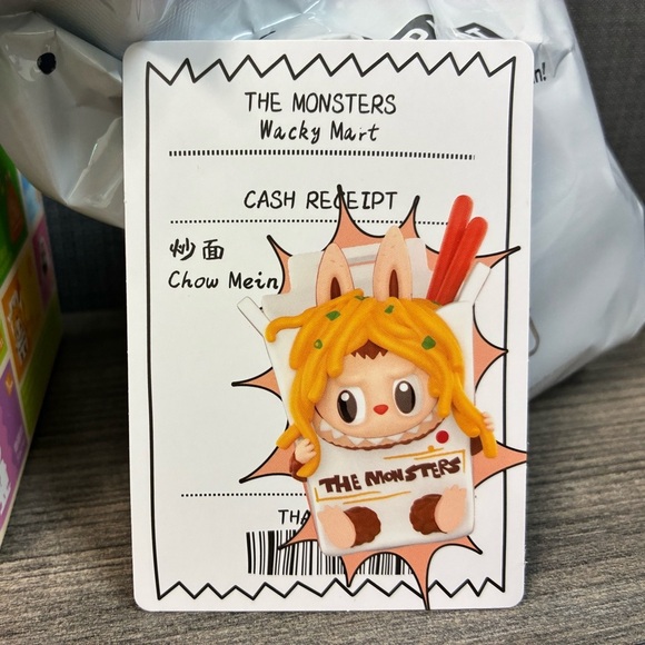 Pop Mart Wacky Mart The Monsters Labubu Confirmed Blind Bon- Chow Mein - Picture 3 of 11